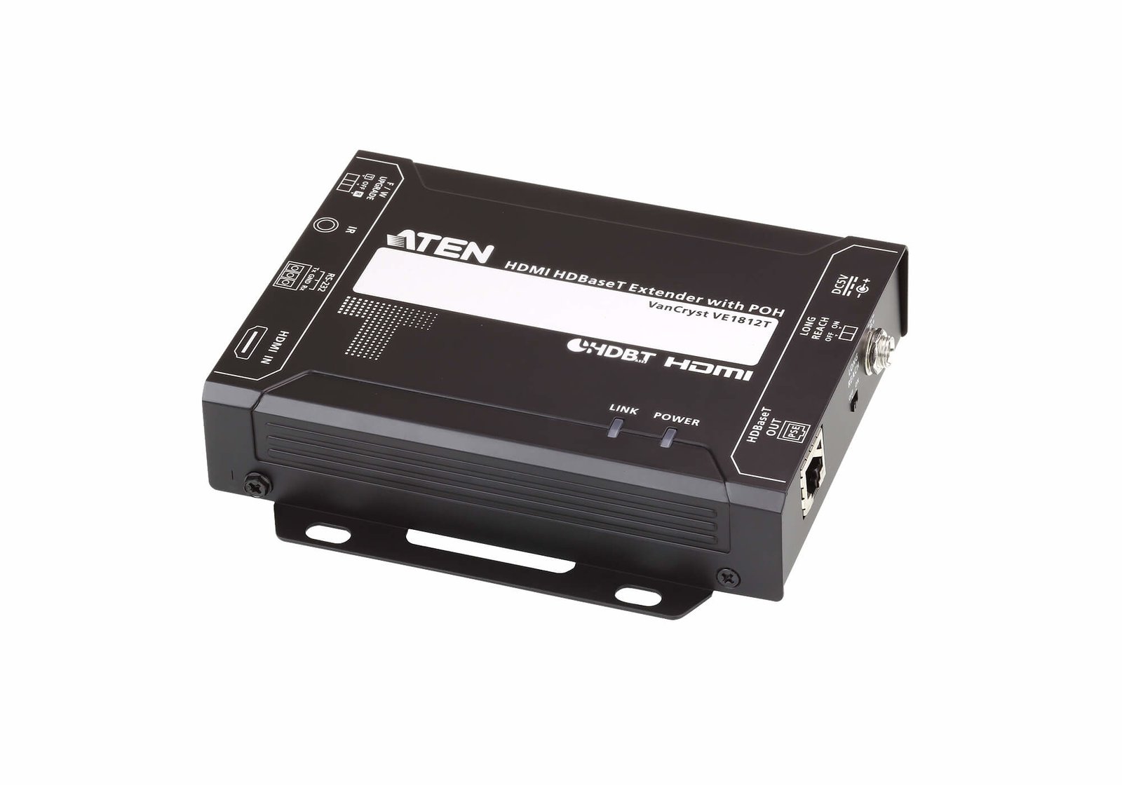 ATEN TECHNOLOGIES VE1812T AV extender transmitter Black