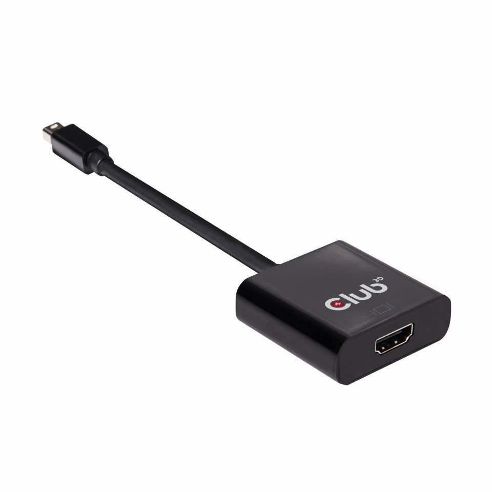 CLUB 3D CLUB3D Mini DisplayPort 1.2 to HDMI 2.0 UHD Active Adapter CAC-2170