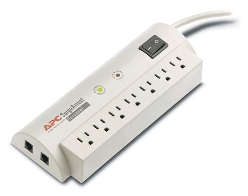 APC by Schneider Electric APC SCHNEIDER ELECTRIC IT CONTAINER PER7T Personal SurgeArrest Beige 7 AC outlet(s) 120 V 1.8 m