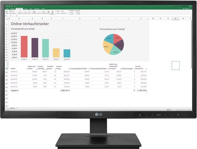 LG IT SOLUTIONS 24CK550W-3A computer monitor 60.5 cm (23.8") 1920 x 1080 pixels Full HD LED Black