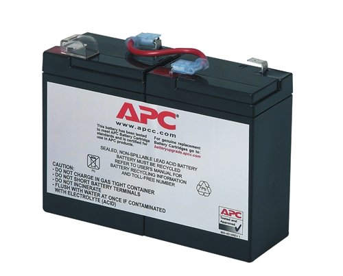 APC by Schneider Electric APC SCHNEIDER ELECTRIC IT USA Replacement Battery Cartridge #1 Sealed Lead Acid (VRLA) RBC1