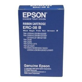 EPSON (SS-MET) Black Fabric Ribbon TMU/TM/IT printer ERC-38B