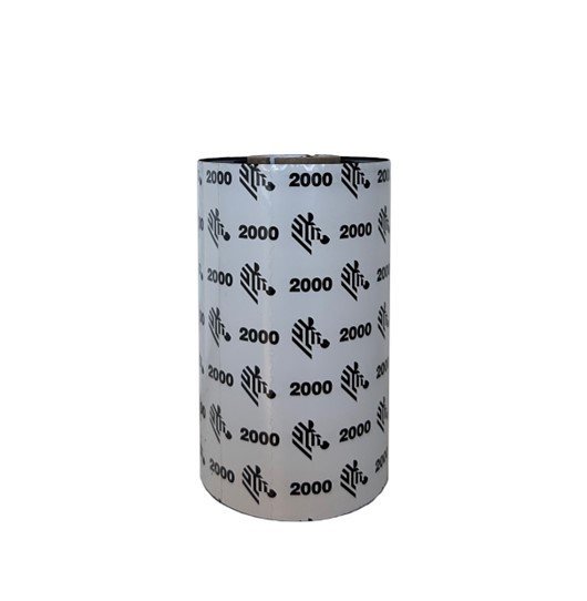 ZEBRA PRINT S1 - SUPPLIES 2000 Wax thermal ribbon 300 m Black 02000GT06430