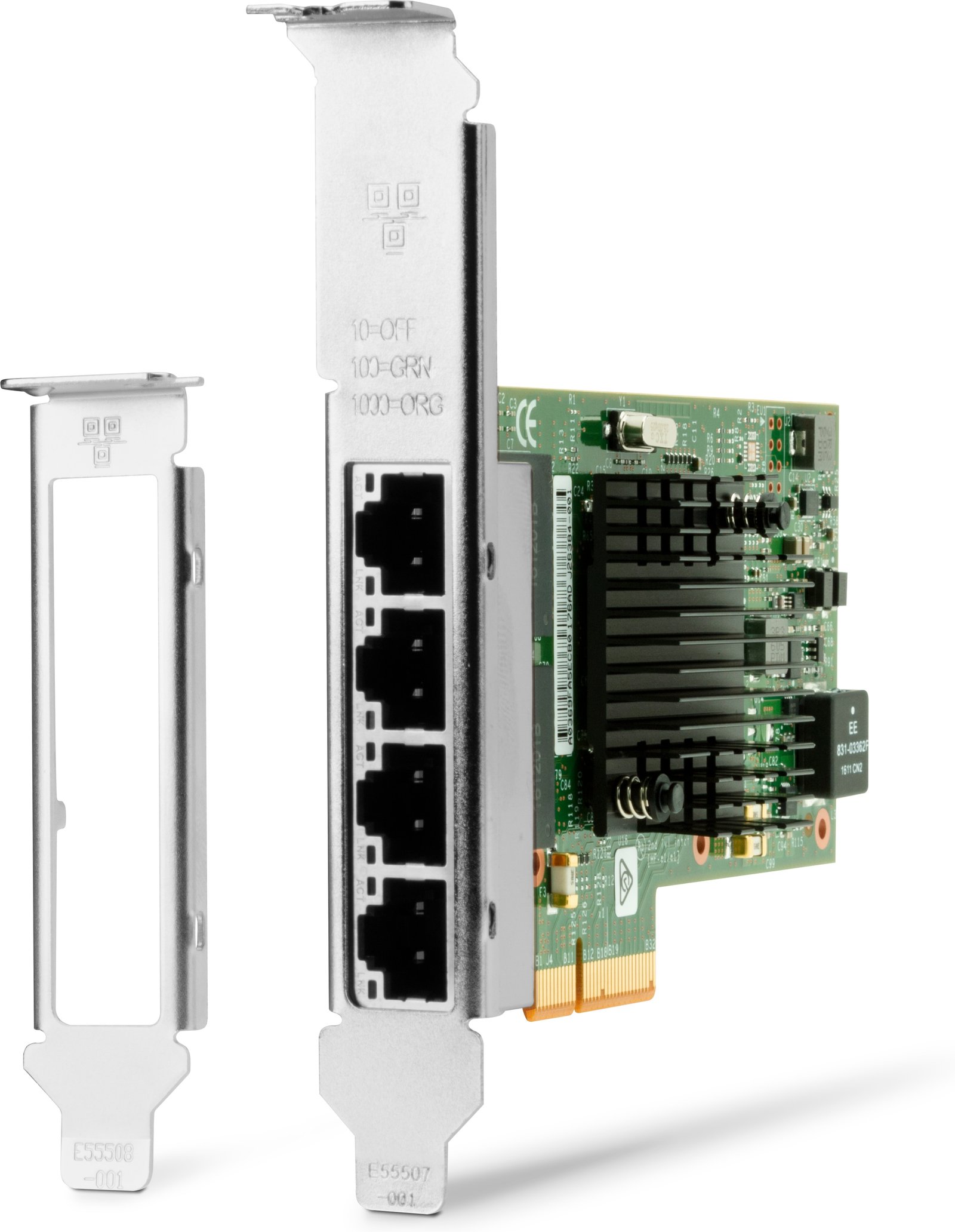 HP INC. - NSB OPTIONS Intel Ethernet I350-T4 4-Port 1Gb NIC W8X25AA