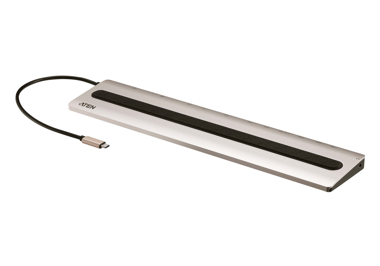 ATEN TECHNOLOGIES UH3237 laptop dock/port replicator Wired USB 3.2 Gen 1 (3.1 Type-C Aluminium,