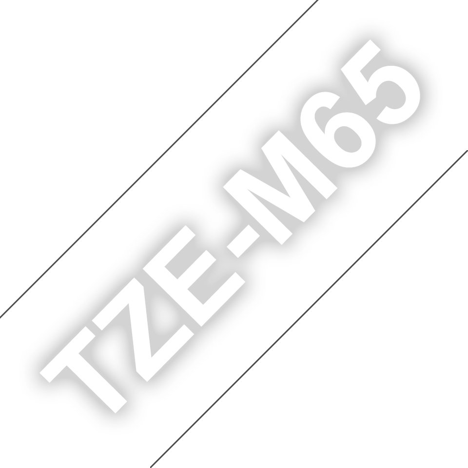 BROTHER INTL (LABELS) TZE-M65 label-making tape Transparent TZEM65