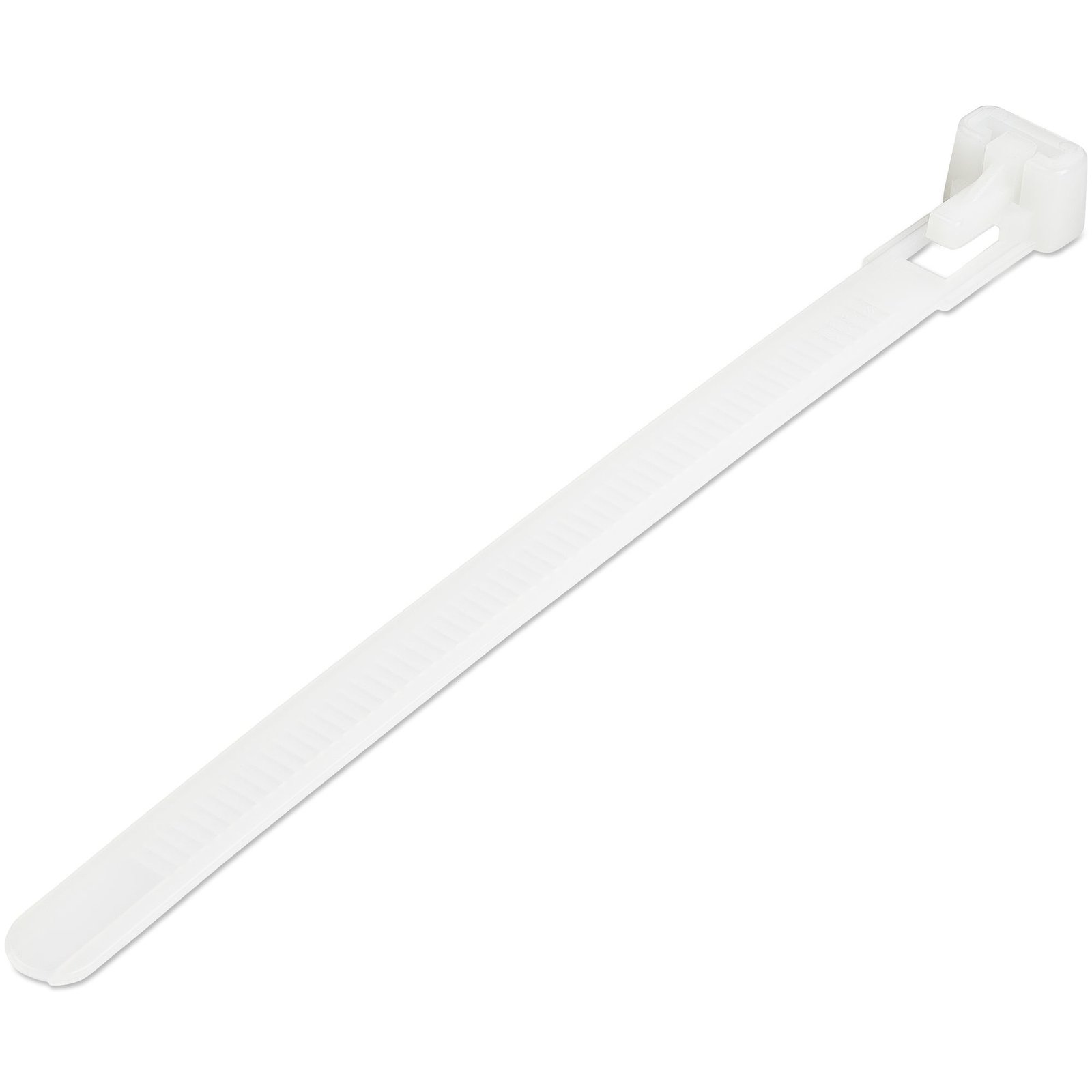 StarTech.com 5"(12cm) Reusable Cable Ties - 1/4"(7mm) wide, 1-1/8"(30mm) Bundle Dia. 50lb(22kg) CBMZTRB5