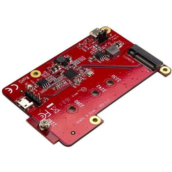 StarTech.com USB to M.2 SATA Converter for Raspberry Pi and Development Boards - TAA PIB2M21