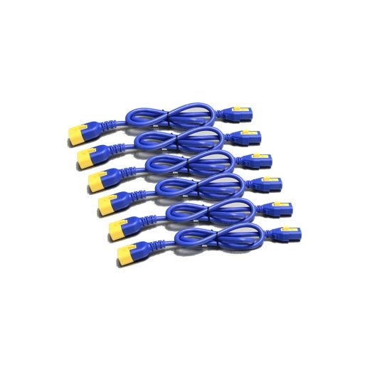 APC by Schneider Electric APC SCHNEIDER ELECTRIC IT USA AP8702S-NAX590 power cable Blue 0.6 m C13 coupler C14