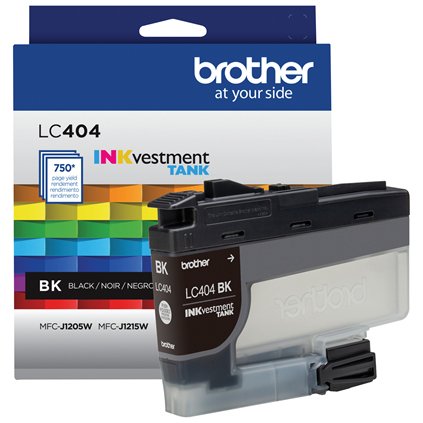 BROTHER INT L (SUPPLIES) LC404BKS ink cartridge 1 pc(s) Original Standard Yield Black