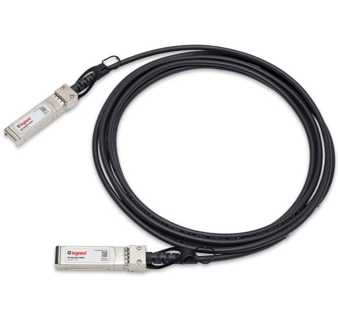 LEGRAND - OPTICS SFP-H10GB-CU1M-L InfiniBand/fibre optic cable 1 m SFP+ Black, Silver