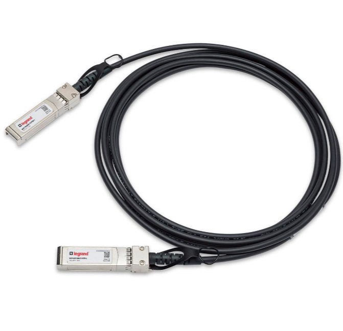 LEGRAND - OPTICS SFP-H10GB-CU7M-L InfiniBand/fibre optic cable 7 m SFP+ Black, Silver