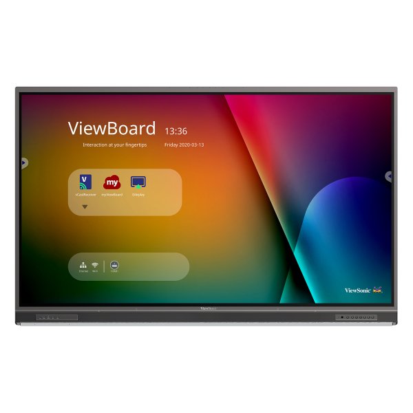 VIEWSONIC IFP IFP7552-1C interactive whiteboard 189.2 cm (74.5") 3840 x 2160 pixels Touchscreen