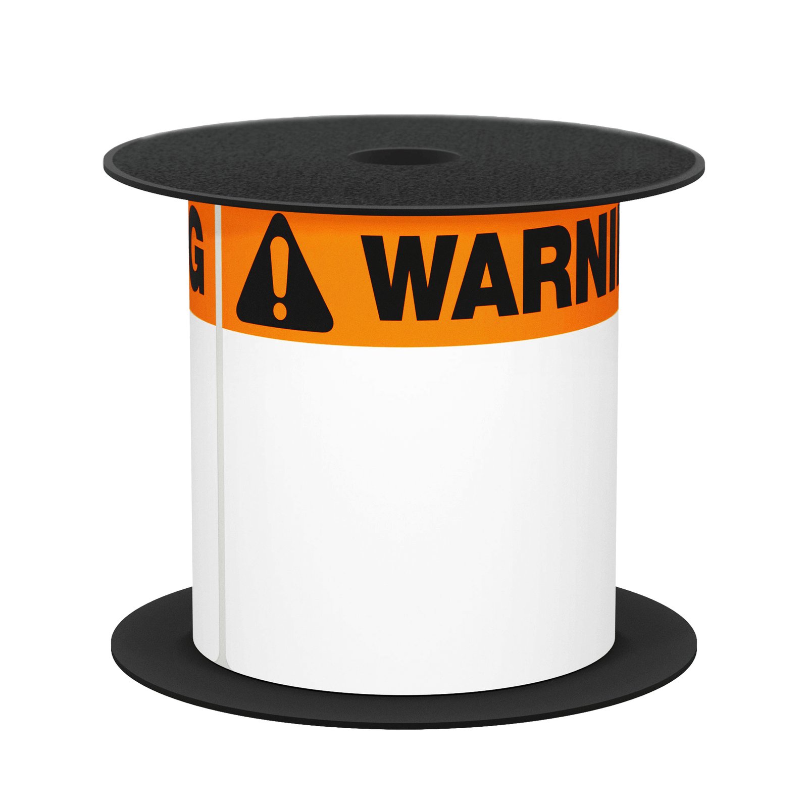 BROTHER MOBILE - MEDIA BMSLT46WARN printer label Black, Orange, White Self-adhesive