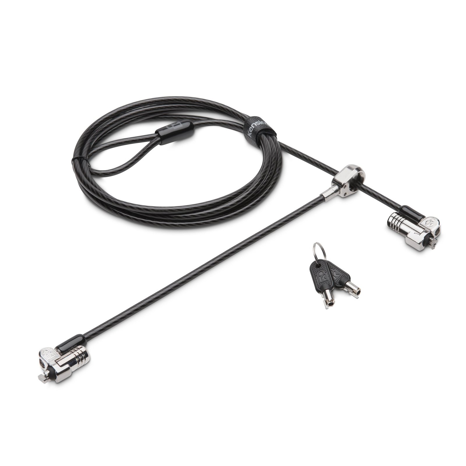 KENSINGTON TECHNOLOGY GROUP NanoSaver Keyed Dual Head Laptop Lock K64448WW
