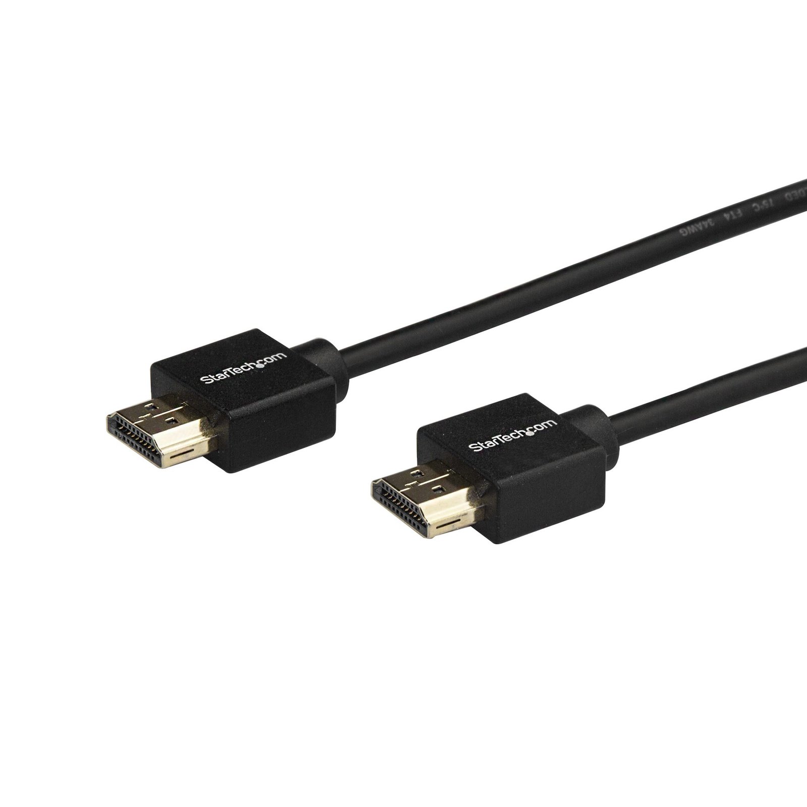StarTech.com 6.6ft (2m) HDMI 2.0 Cable, 4K 60Hz Premium Certified High Speed w/ Ethernet, Ultra HD HDMM2MLP