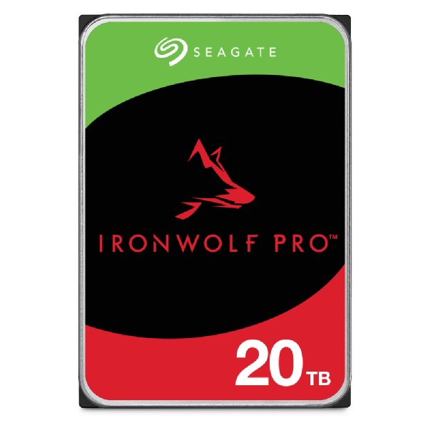 SEAGATE - NAS SINGLE IronWolf Pro ST20000NE000 internal hard drive 20 TB 7200 RPM 256 MB 3.5"