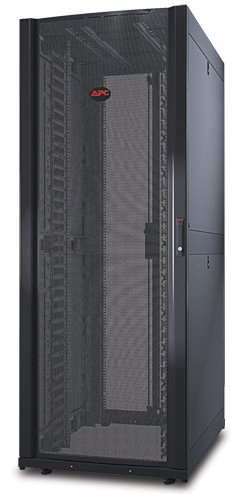 APC by Schneider Electric APC SCHNEIDER ELECTRIC RACK AND ACC NetShelter SX, Networking Enclosure, 42U, Black, 1991H x 750W AR3140