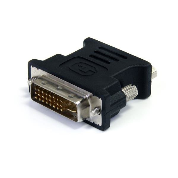 StarTech.com DVI to VGA Cable Adapter - Black - M/F DVIVGAMFBK