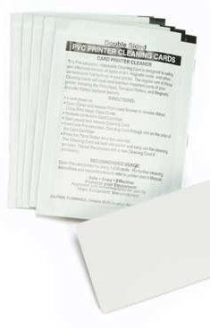 ZEBRA PRINT C5 - LOW CARD SUPPLIES 104531-001 printer cleaning sheet