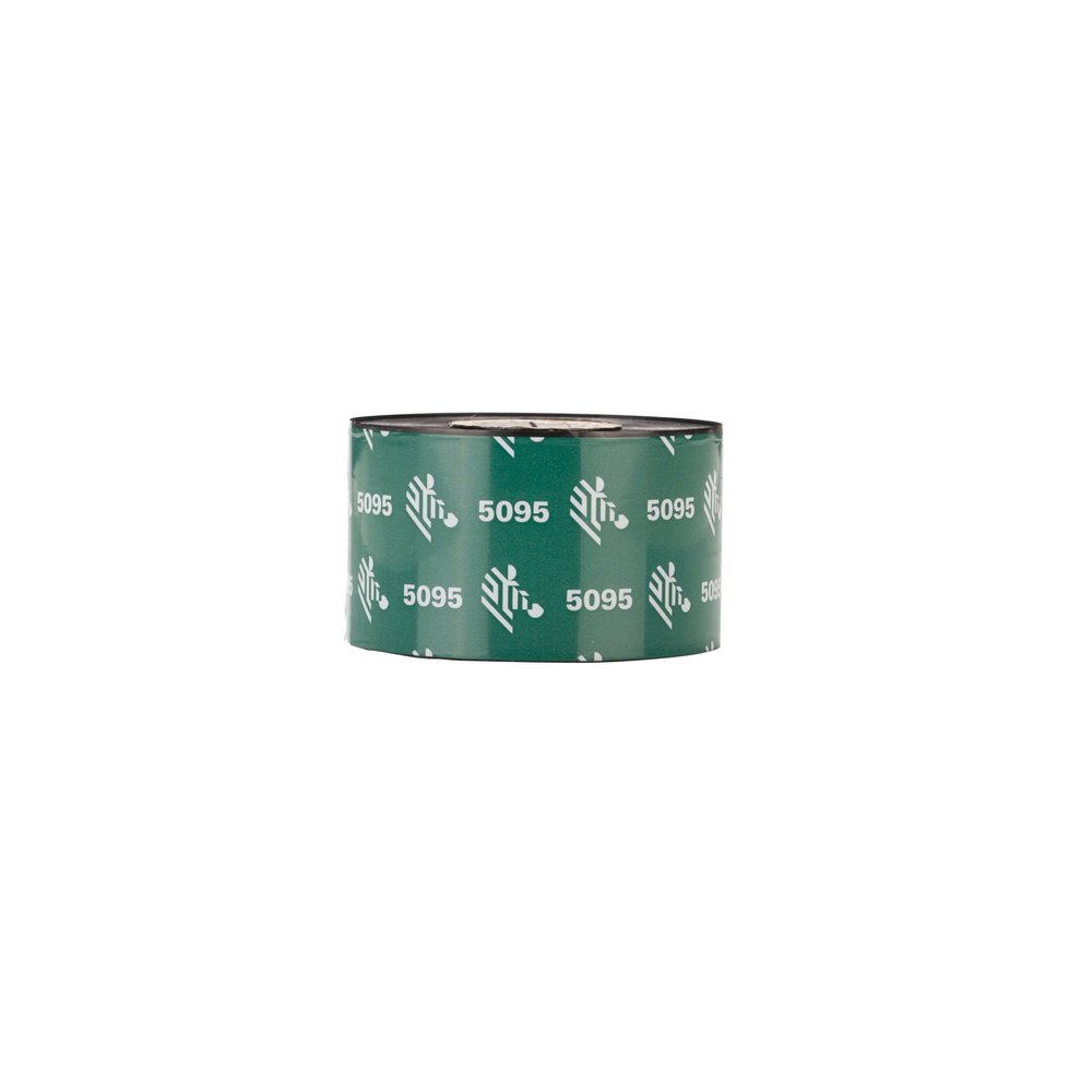 ZEBRA PRINT S1 - SUPPLIES 5095 Resin thermal ribbon 450 m Black 05095BK04045