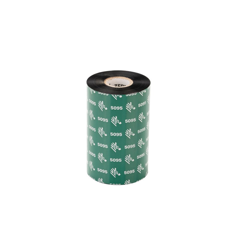 ZEBRA PRINT S1 - SUPPLIES 5095 Resin thermal ribbon 450 m Black 05095BK08945