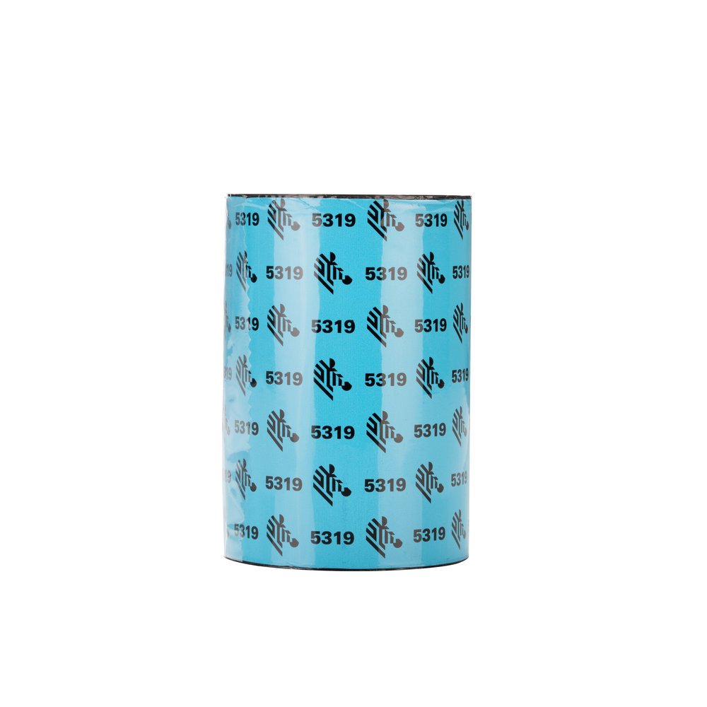 ZEBRA PRINT S1 - SUPPLIES 5319 Wax thermal ribbon 450 m Black 05319BK08345