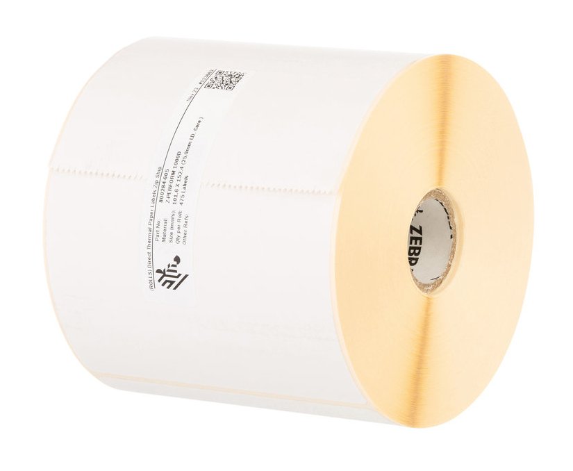 ZEBRA PRINT S1 - SUPPLIES Z-Perform 1000D Label White LD-R4AW5B