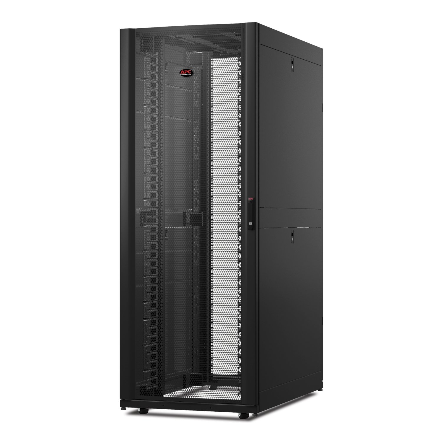 APC by Schneider Electric APC SCHNEIDER ELECTRIC RACK AND ACC NetShelter SX, Networking Enclosure, 42U, Black, 1991H x 750W AR3340