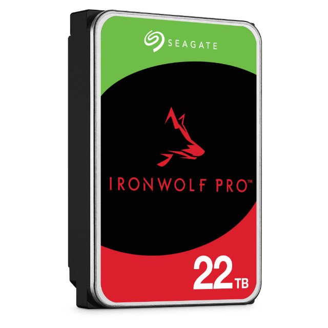 SEAGATE - NAS SINGLE IronWolf Pro ST22000NT001 internal hard drive 22 TB 7200 RPM 512 MB 3.5"