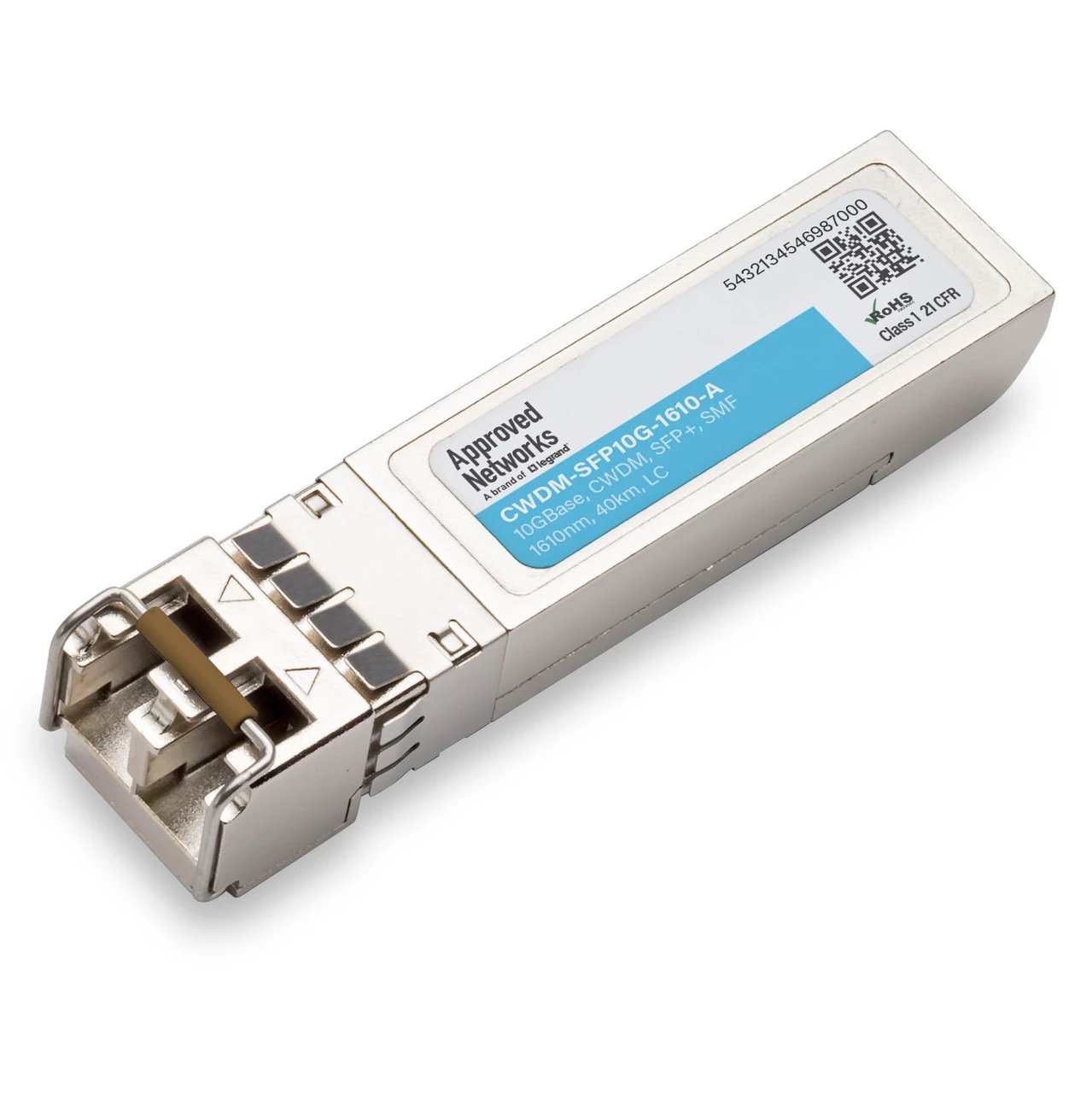 LEGRAND - APPROVED CWDM-SFP10G-1270-A network transceiver module Fiber optic 10 Mbit/s SFP+ 1270 nm