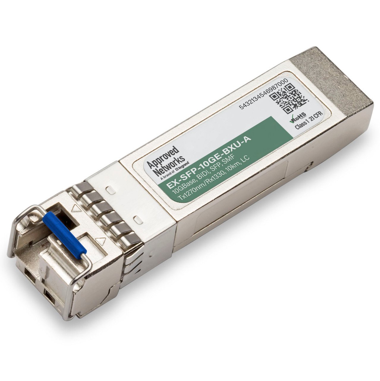 LEGRAND - APPROVED EX-SFP-10GE-BXU-A network transceiver module Fiber optic 10000 Mbit/s SFP+