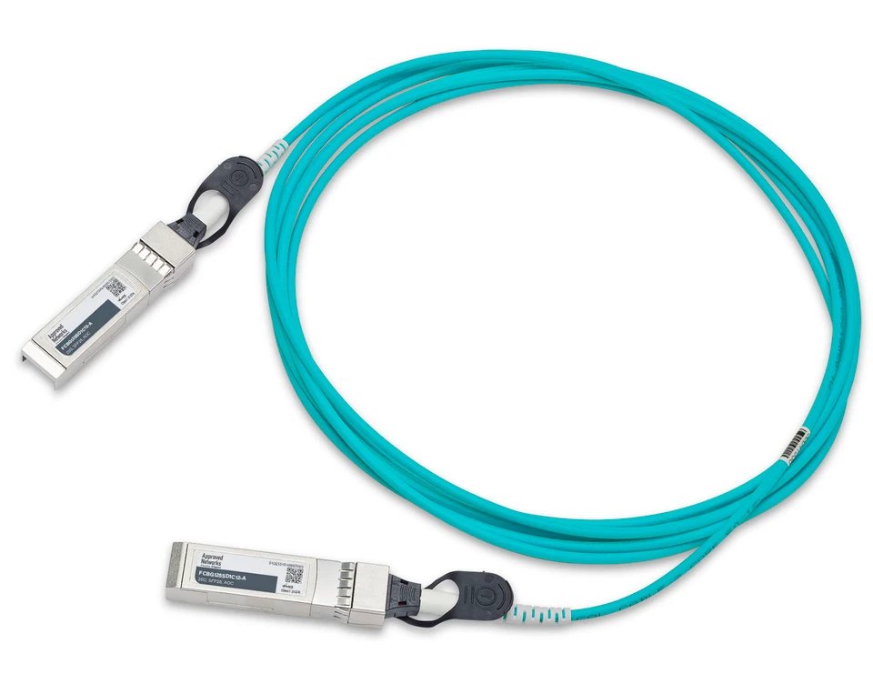 LEGRAND - APPROVED SFP25G-AOC InfiniBand/fibre optic cable 12 m SFP28 Aqua colour FCBG125SD1C12-A