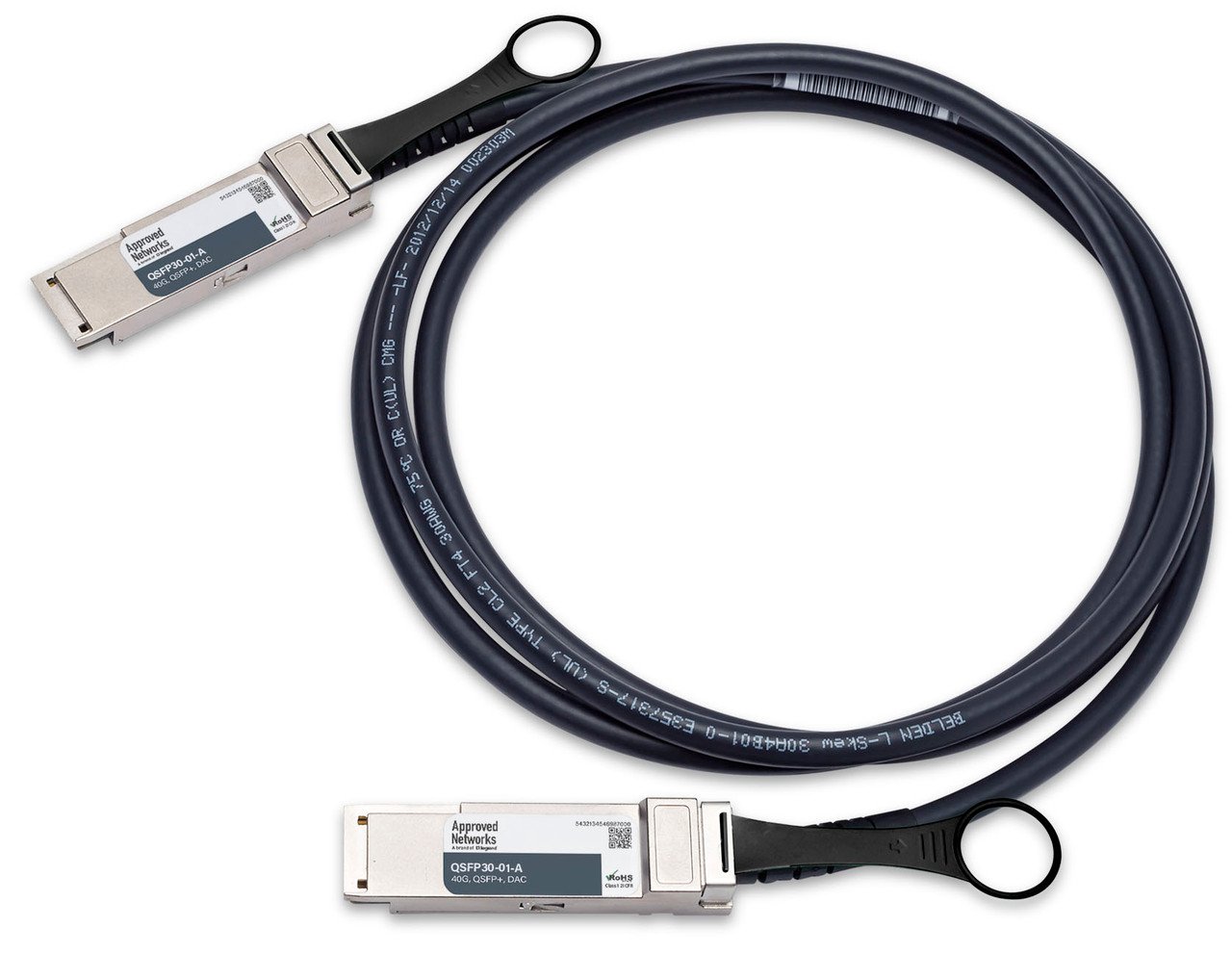 LEGRAND - APPROVED QSFP30-01-A InfiniBand/fibre optic cable 1 m QSFP+ Twinax Black