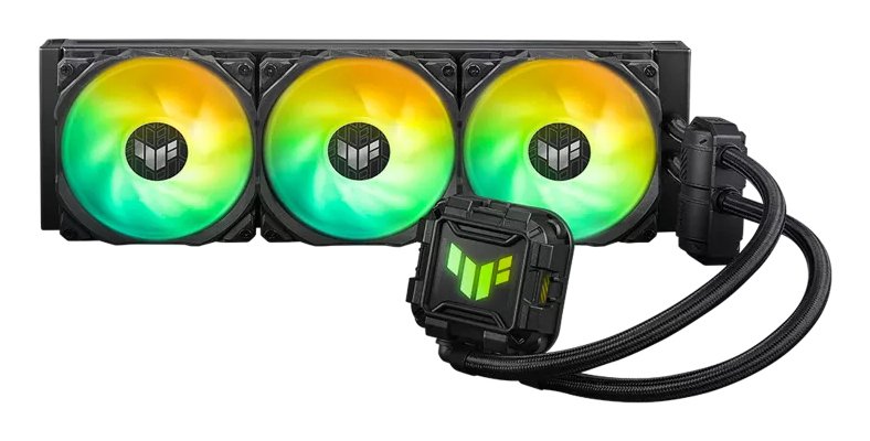 ASUS - COMPONENTS TUF GAMING LC II 360 ARGB Processor All-in-one liquid cooler 12 cm Black TUFGAMINGLCII360ARGB