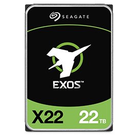 SEAGATE - ENTERPRISE SINGLE Exos X22 internal hard drive 22 TB 7200 RPM 512 MB 3.5" SAS ST22000NM004E