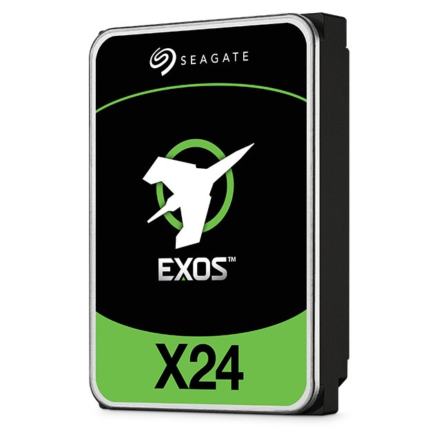 SEAGATE - ENTERPRISE SINGLE Exos X24 internal hard drive 24 TB 7200 RPM 512 MB 3.5" SAS ST24000NM005H