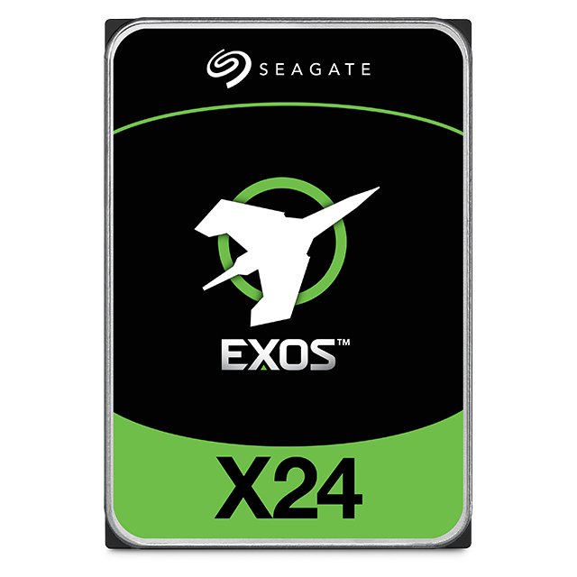 SEAGATE - ENTERPRISE Exos X24 internal hard drive 24 TB 7200 RPM 512 MB 3.5" SAS ST24000NM005H-20PK