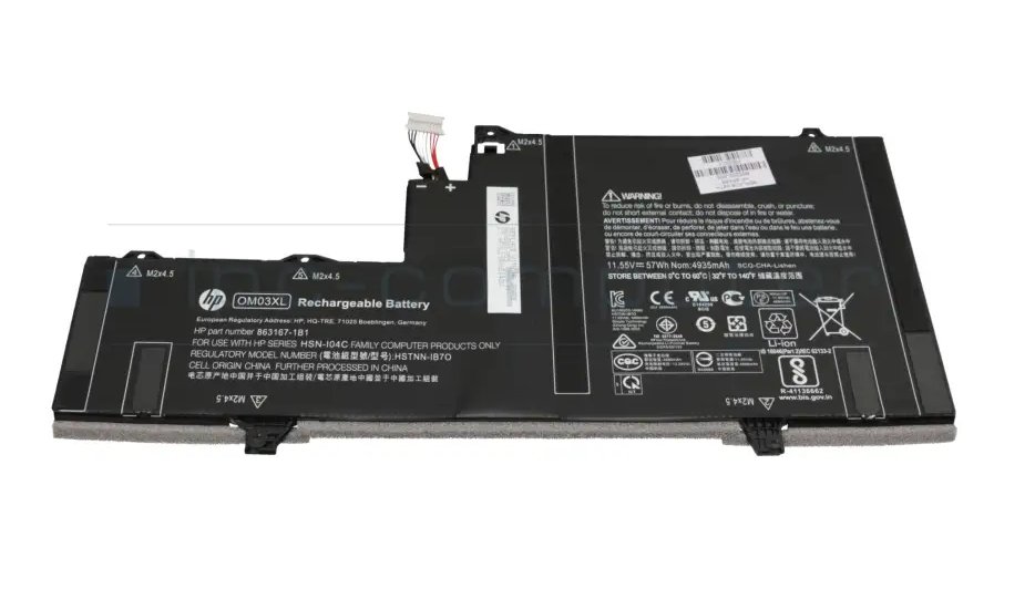 HPI SOURCING - NEW HP 863280-006 laptop spare part Battery