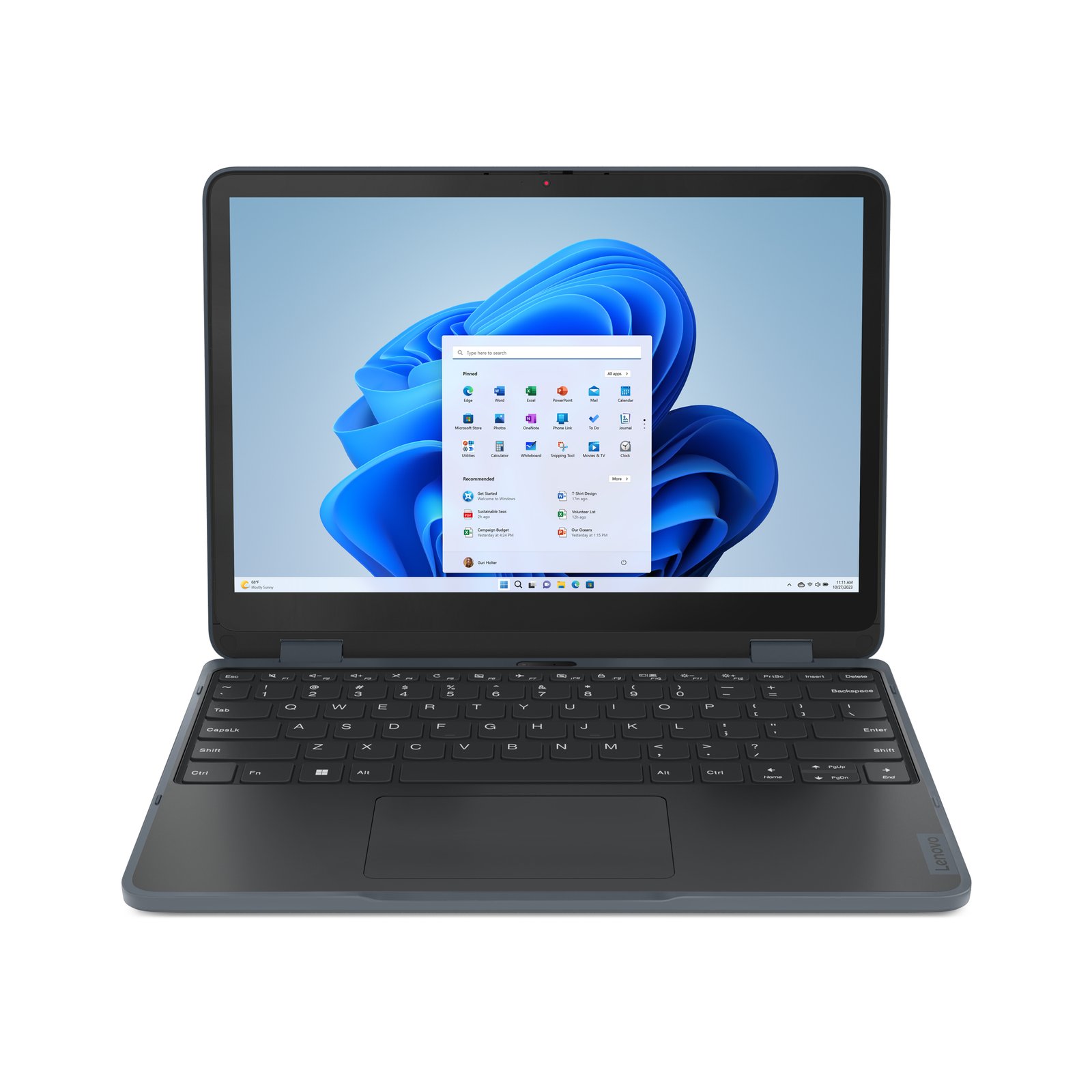 LENOVO CHROME 500w Yoga Gen 4 Hybrid (2-in-1) 31 cm (12.2") Touchscreen WUXGA 8 GB LPDDR5-SDRAM 128 82VQ000SUS