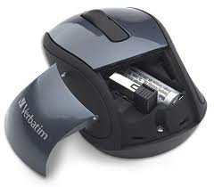 VERBATIM CORPORATION Wireless Mini Travel mouse RF Optical 97470