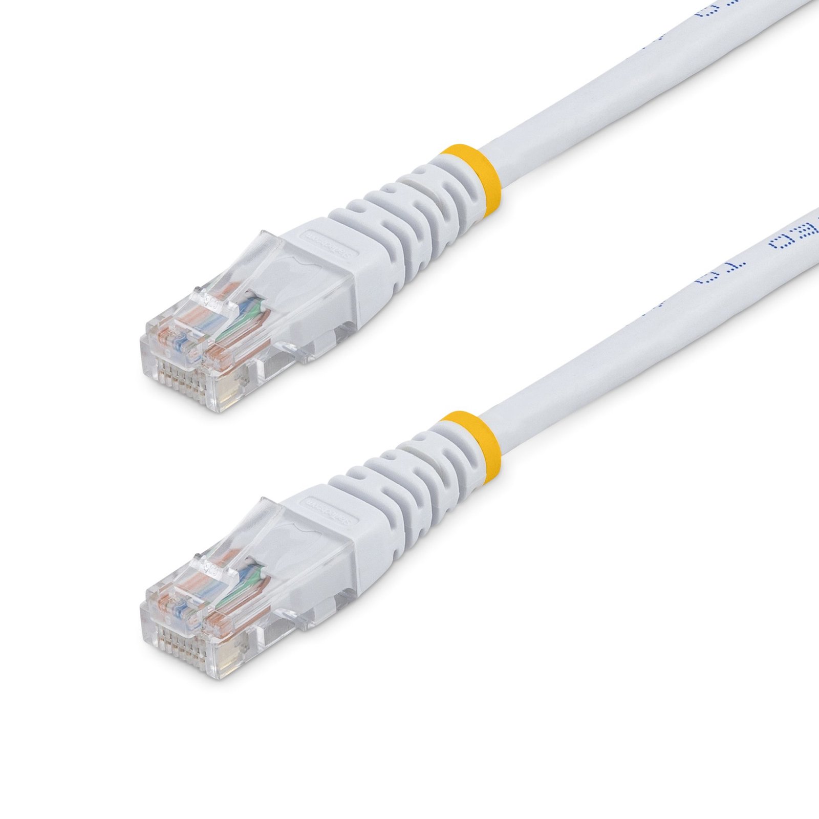 StarTech.com Cat5e Patch Cable with Molded RJ45 Connectors - 10 ft. - White M45PATCH10WH