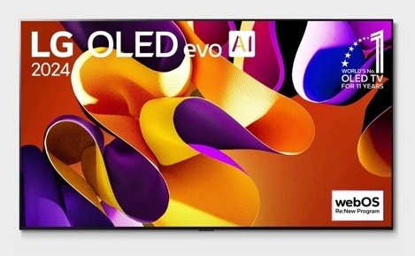 LG COMMERCIAL TV OLED83G4CUA Signage Display Digital flat panel 2.11 m (83") OLED Wi-Fi 4K Ultra HD