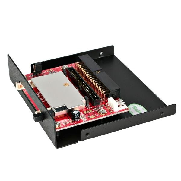 StarTech.com 3.5in Drive Bay IDE to Single CF SSD Adapter Card Reader - TAA 35BAYCF2IDE