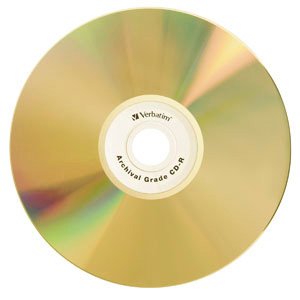 VERBATIM CORPORATION UltraLife™ Gold Archival Grade CD-R 80MIN 700MB 52X 50pk Spindle 82x 50 pc(s) 96159