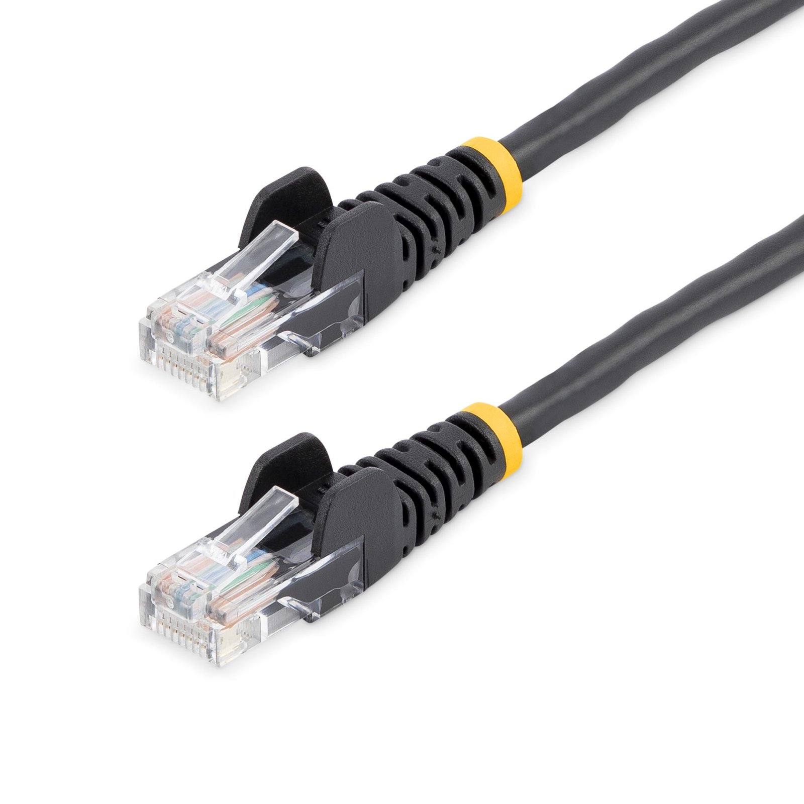 StarTech.com Cat5e Patch Cable with Snagless RJ45 Connectors - 3 ft, Black 45PATCH3BK