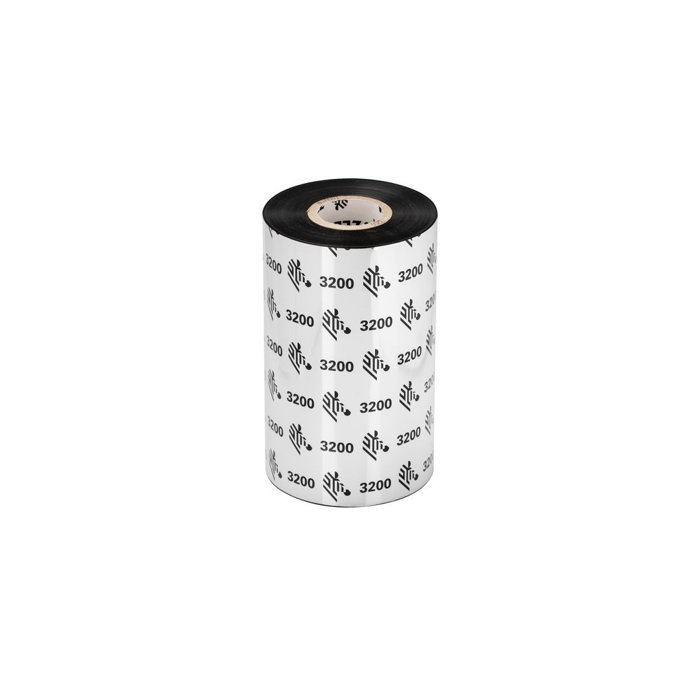 ZEBRA PRINT S1 - SUPPLIES 3200 Wax/Resin thermal ribbon 300 m Black 03200BK11030