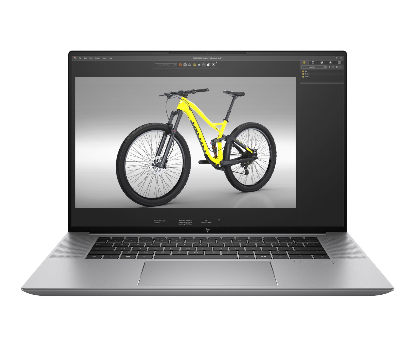 HP INC. - SB MOBILE WKS ZBook Studio G11 Intel Core Ultra 7 165H workstation 40.6 cm (16") WQUXGA AN6D0UT#ABA