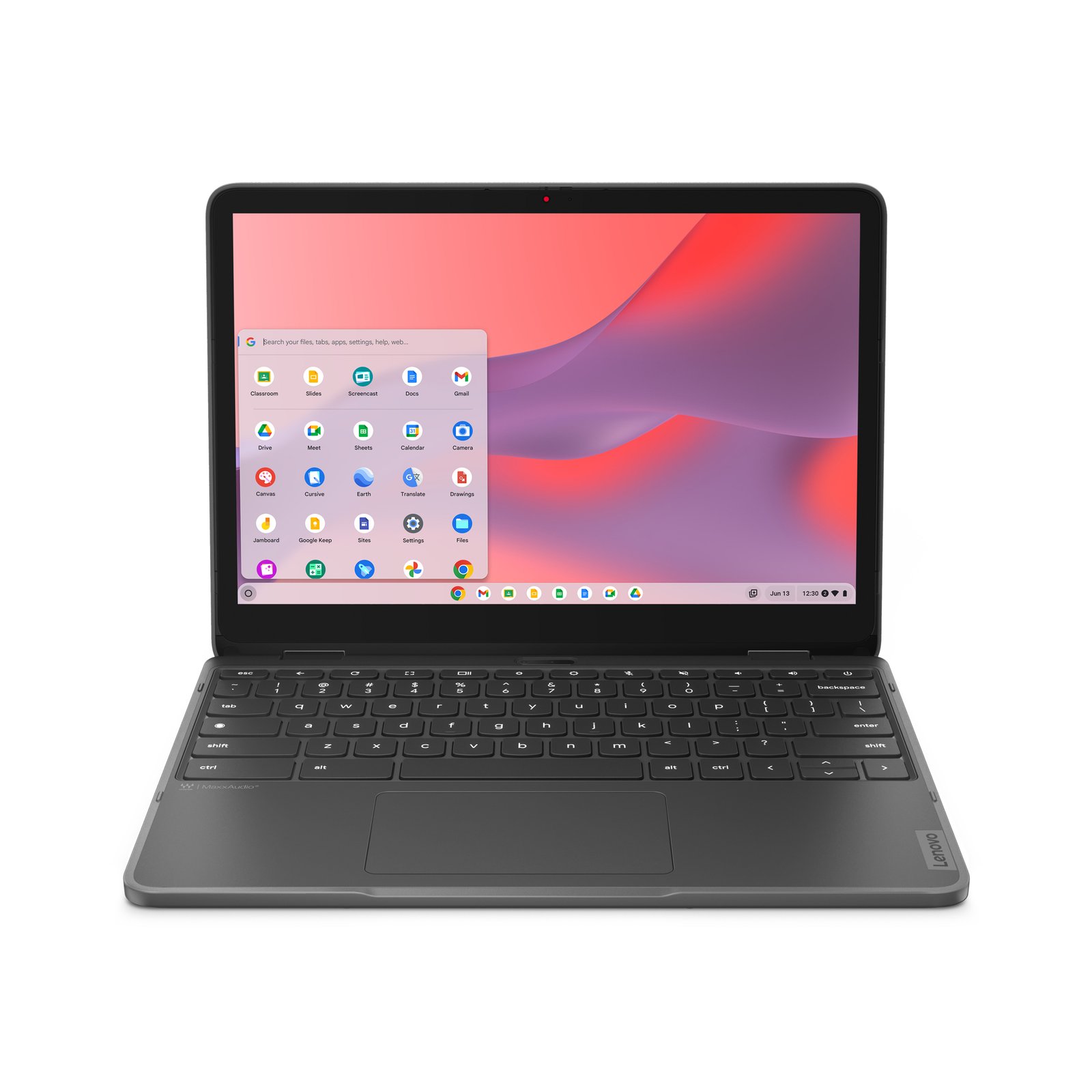 LENOVO CHROME 500e Yoga Chromebook Gen 4 N200 31 cm (12.2") Touchscreen WUXGA 8 GB LPDDR5-SDRAM 128 82W40026US