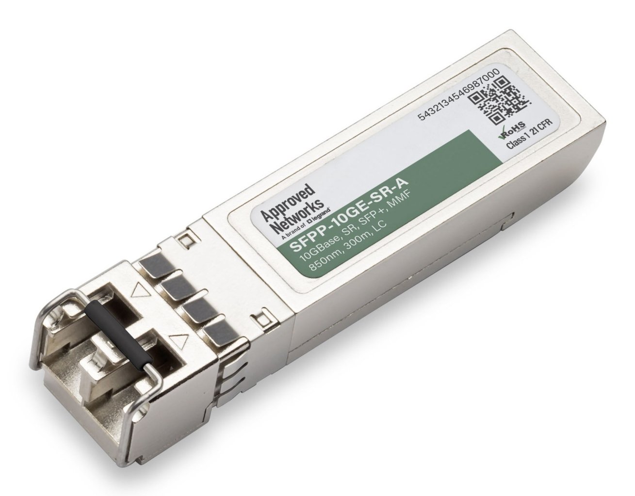 LEGRAND - APPROVED SFPP-10GE-SR-A network transceiver module Fiber optic 11100 Mbit/s SFP+ 850 nm